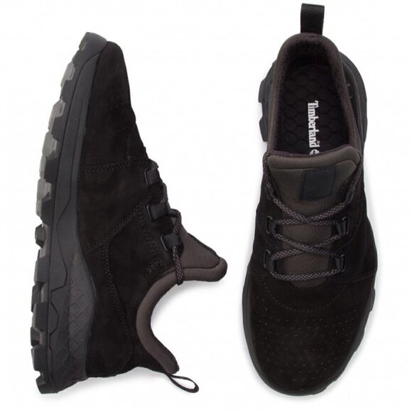 Timberland Brooklyn Oxford Black Suede Sneakers - Picture 3 of 13